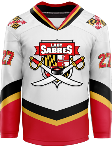 SOMD Lady Sabres Adult Goalie Sublimated Jersey