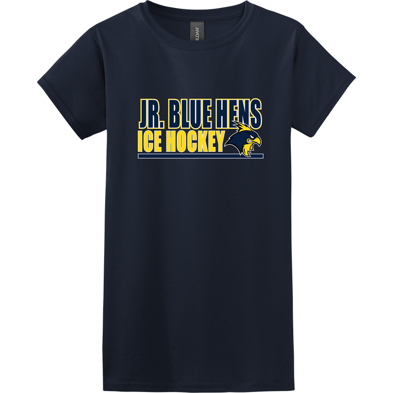 Delaware Jr. Blue Hens Softstyle Ladies' T-Shirt