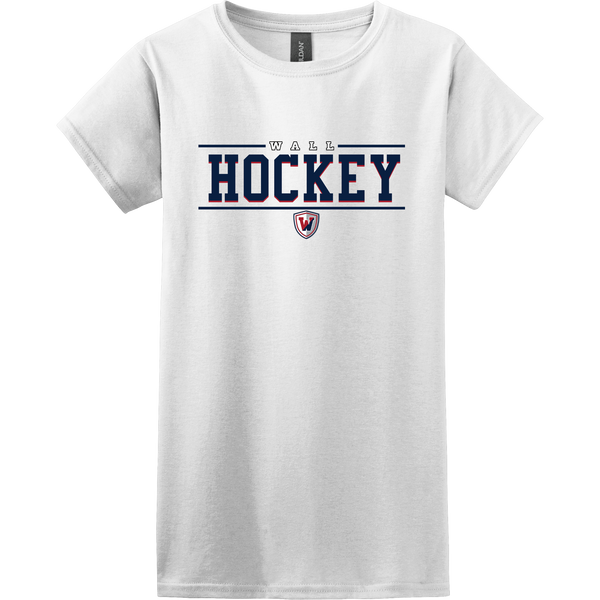 Wall Hockey Softstyle Ladies T-Shirt