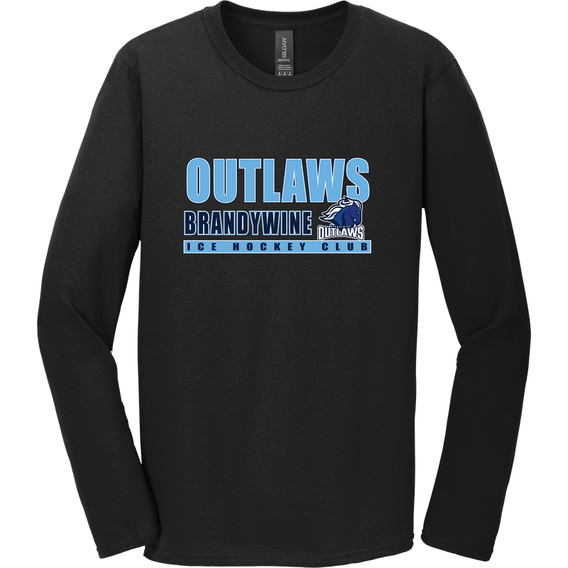 Brandywine Outlaws Softstyle Long Sleeve T-Shirt