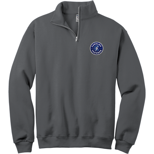 Carolina Thunder NuBlend 1/4-Zip Cadet Collar Sweatshirt