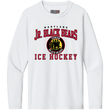 MD Jr. Black Bears Youth Cooling Performance Long Sleeve Tee