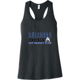 Chicago Bulldogs Womens Jersey Racerback Tank
