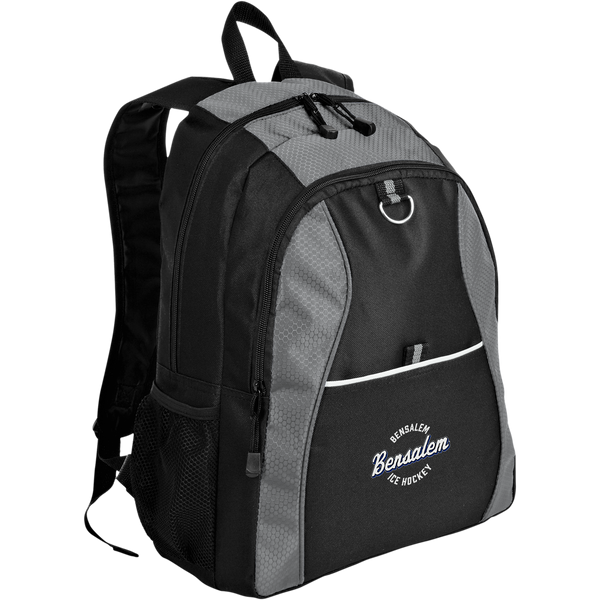 Bensalem Contrast Honeycomb Backpack