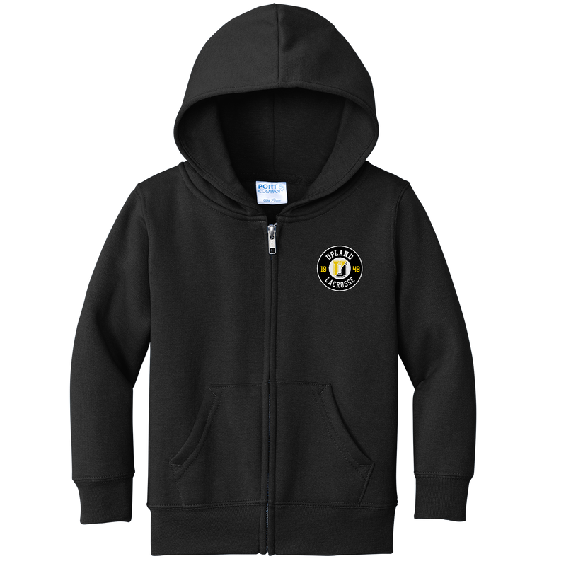 Upland Lacrosse Toddler Core Fleece Full-Zip Hooded Sweatshirt