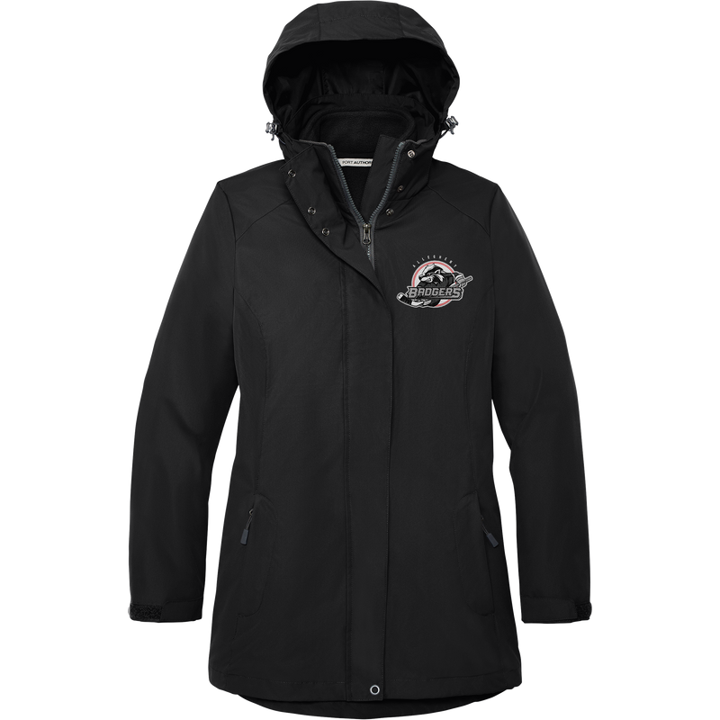 Allegheny Badgers Ladies All-Weather 3-in-1 Jacket