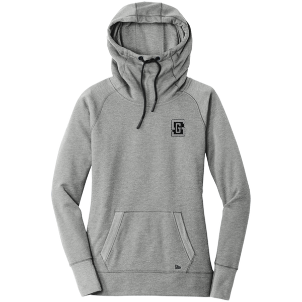 Gregory Schaefer New Era Ladies Tri-Blend Fleece Pullover Hoodie