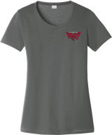 York Devils Ladies PosiCharge Competitor Cotton Touch Scoop Neck Tee