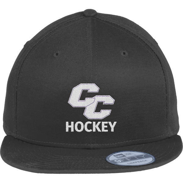 Curry College New Era Flat Bill Snapback Cap