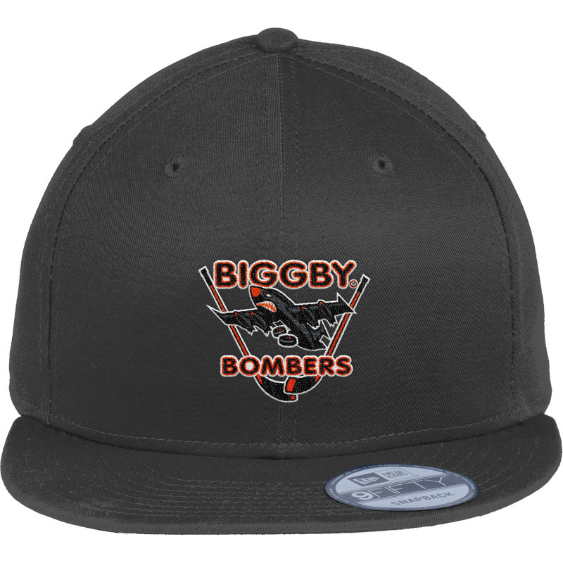 Biggby Bombers New Era Flat Bill Snapback Cap