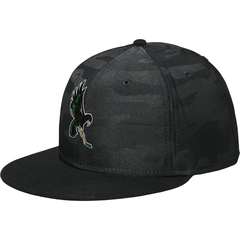 Wilmington Nighthawks New Era Camo Flat Bill Snapback Cap