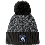Chicago Bulldogs New Era Marled Knit Pom Beanie