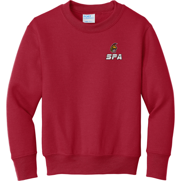 Seacoast Spartans Youth Core Fleece Crewneck Sweatshirt