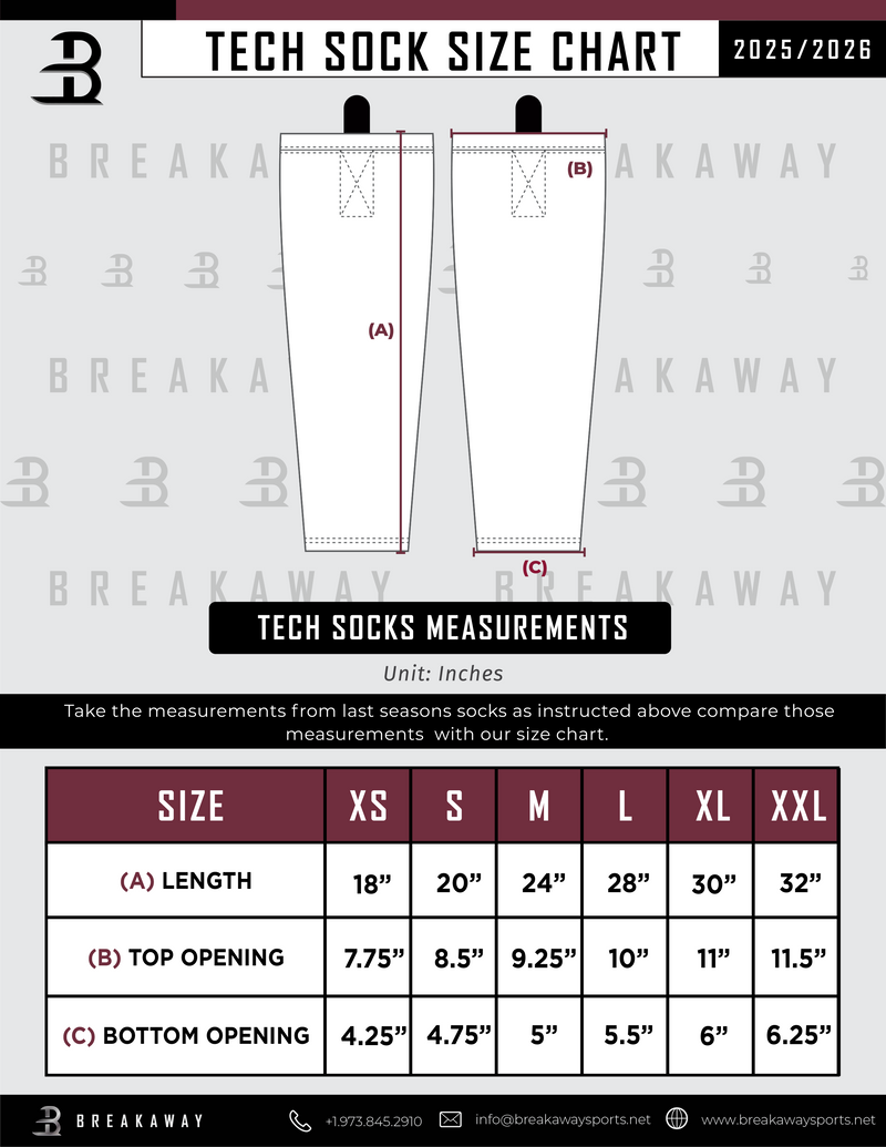 Atlanta Madhatters Travel Team Tech Socks