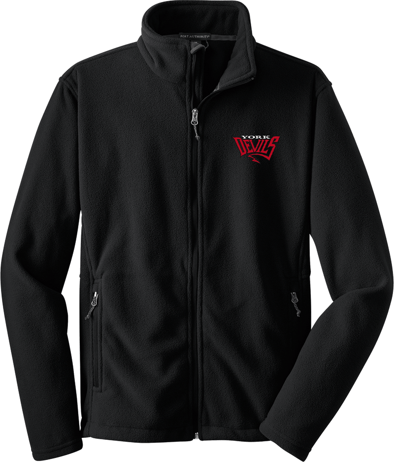 York Devils Youth Value Fleece Jacket