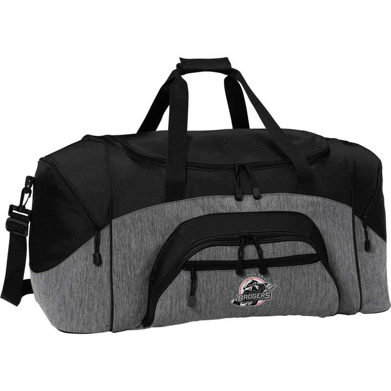 Allegheny Badgers Standard Colorblock Sport Duffel